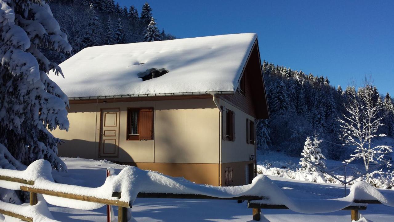 LE BOIS JOLI Chalet 4 étoiles CLEDICIHOME Cadre paisible en lisière de forêt Gérardmer Exterior foto